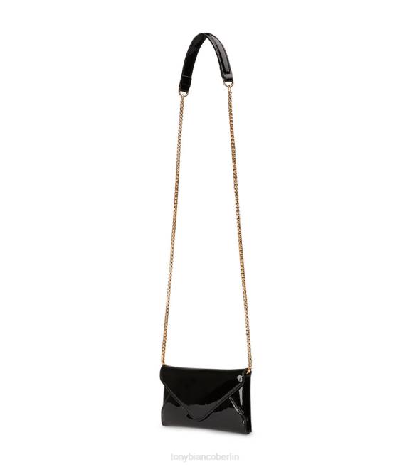 Handtaschen| de Tony Bianco Frauen Myssa Mini-Handtaschen schwarzes Lackleder 4624682